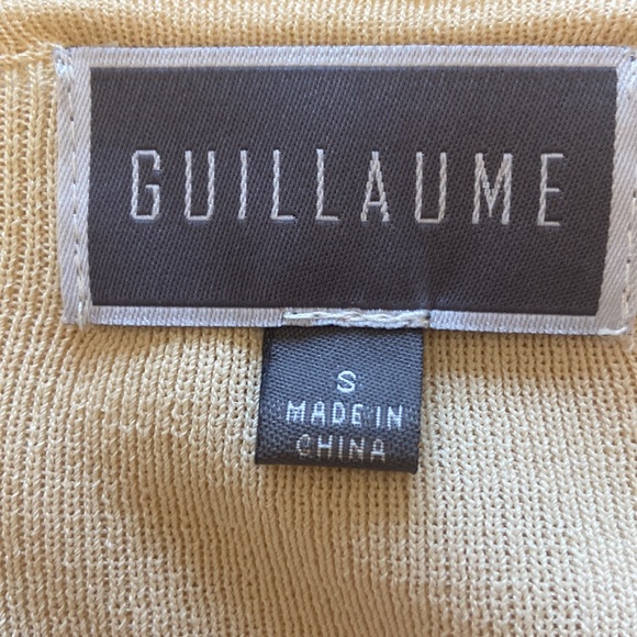 Beautiful Cream Guillaume Lightweight Knit Top with Flared Tulip Sleeves. Small - Picture 6 of 8